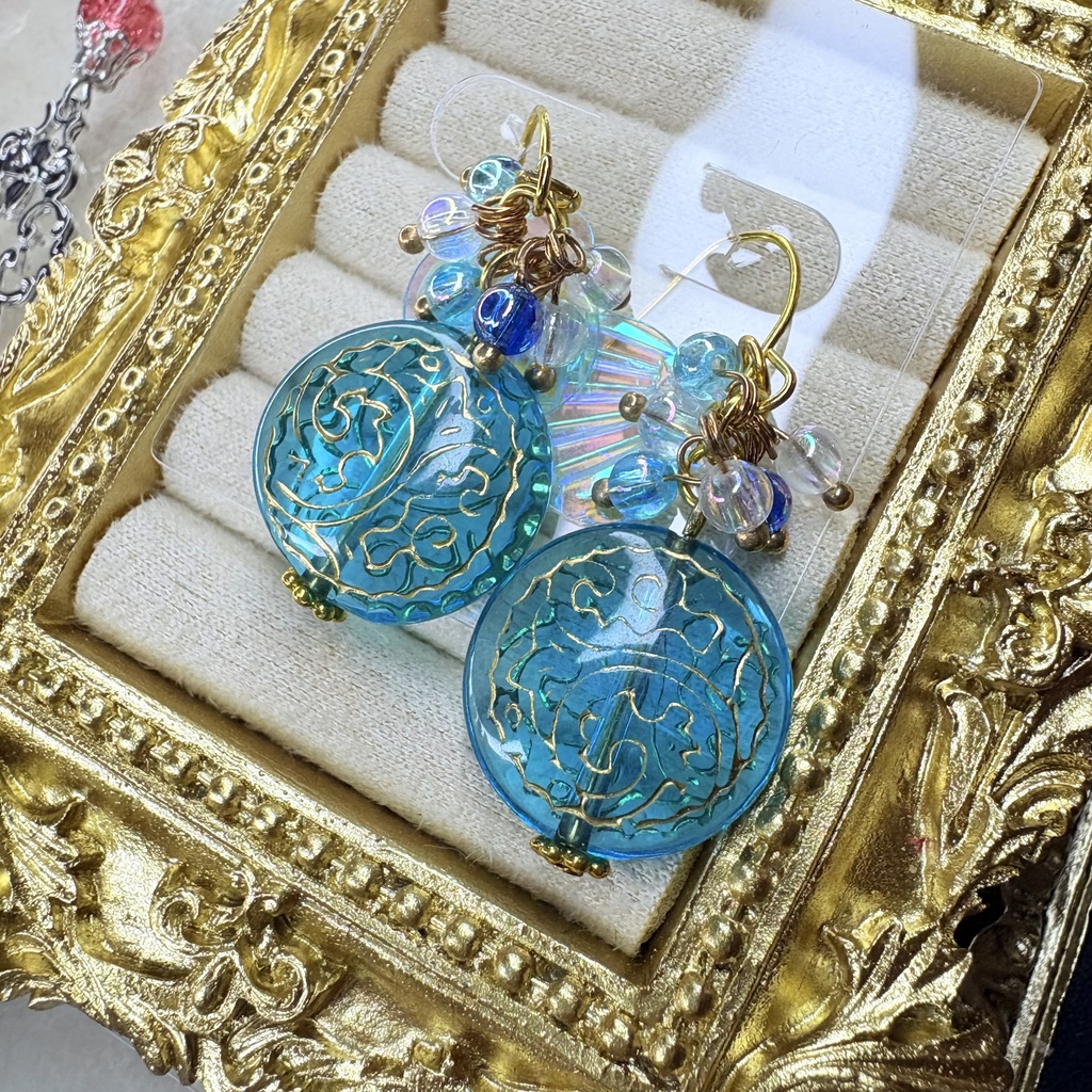 年末年始セット⑧【ホムラ/ピアス】恋深と深空イメージ