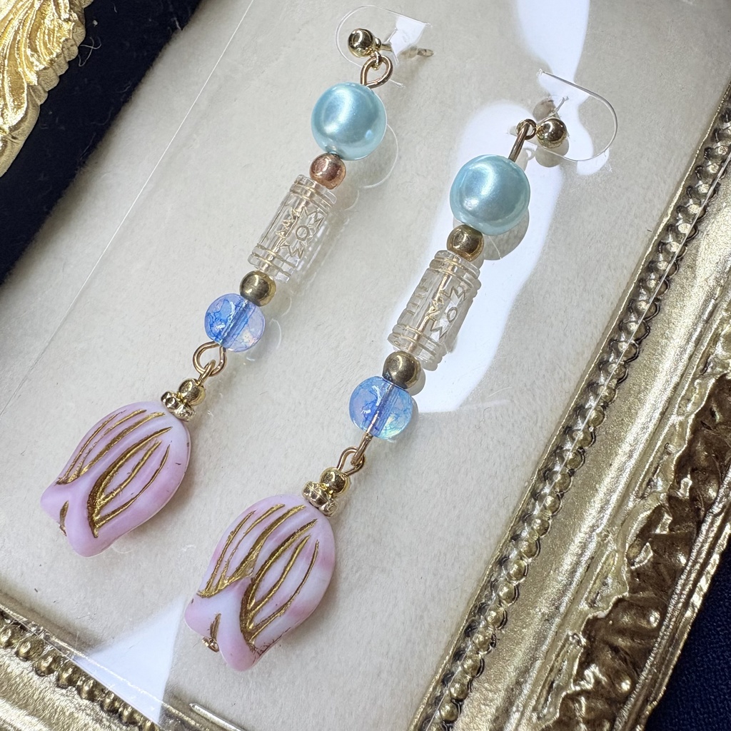 年末年始セット⑧【ホムラ/ピアス】恋深と深空イメージ