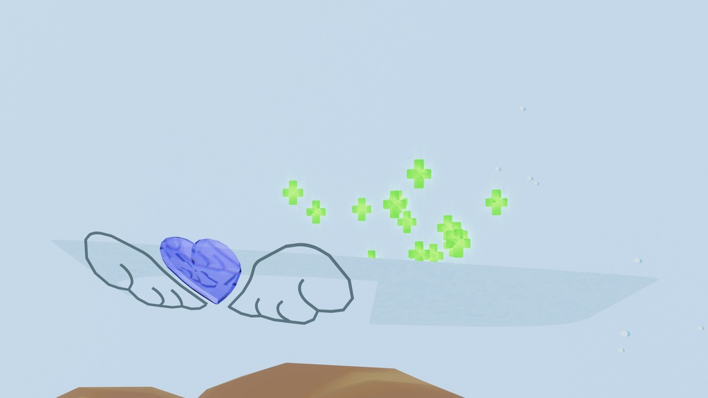 【VRChat向け】Angelic Nurse Halo【アバターギミック】