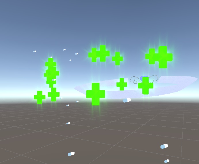 【VRChat向け】Angelic Nurse Halo【アバターギミック】