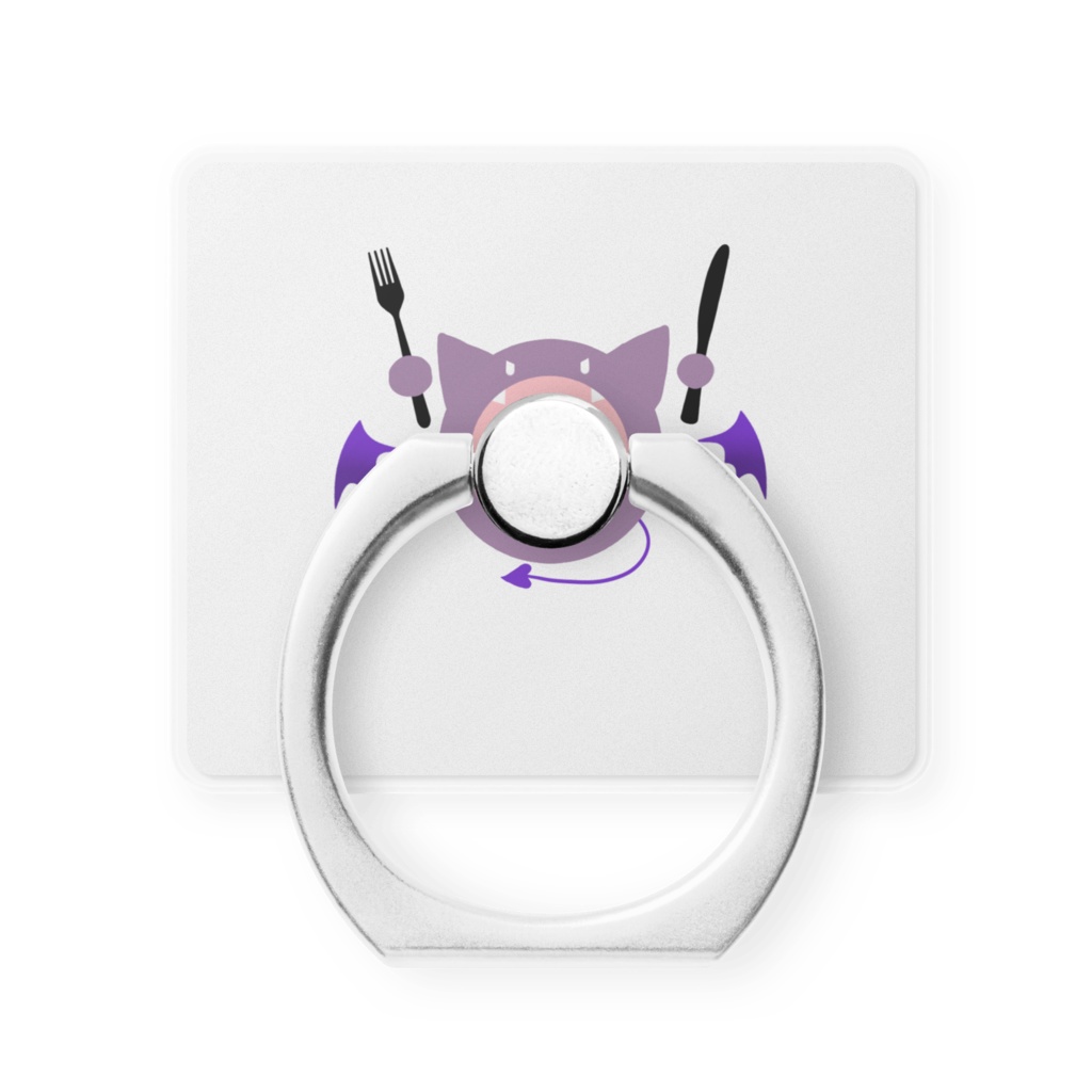 ねこでびるスマホリング