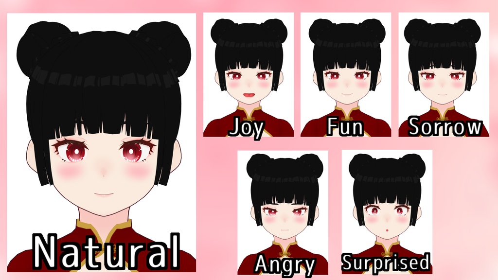 オリジナルVRMモデル「マオマオ」