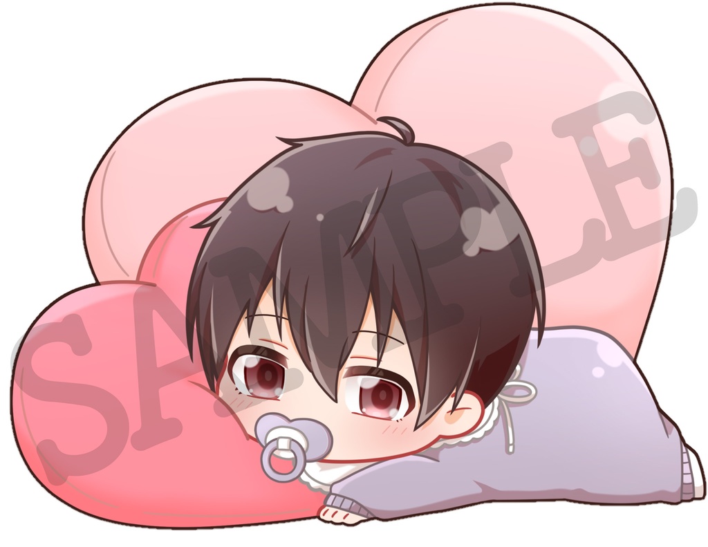 【アクリルキーホルダー】はーとばぶたん