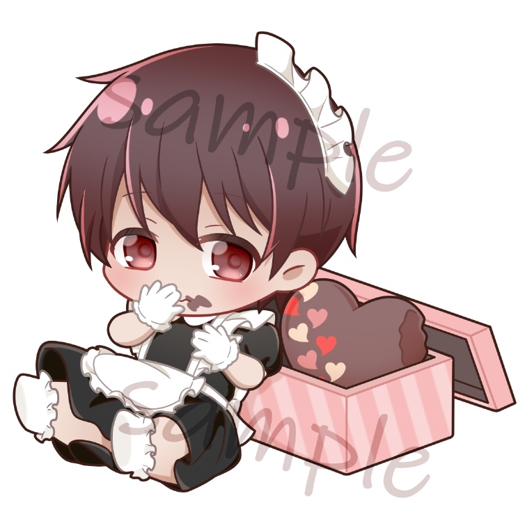 サインコンプリートSET：限定バレンタインバブあっくん×9個】 cas-a-kun BOOTH