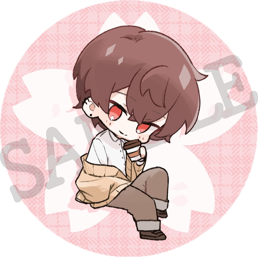 【缶バッジ2種:さくらあっくん♡】