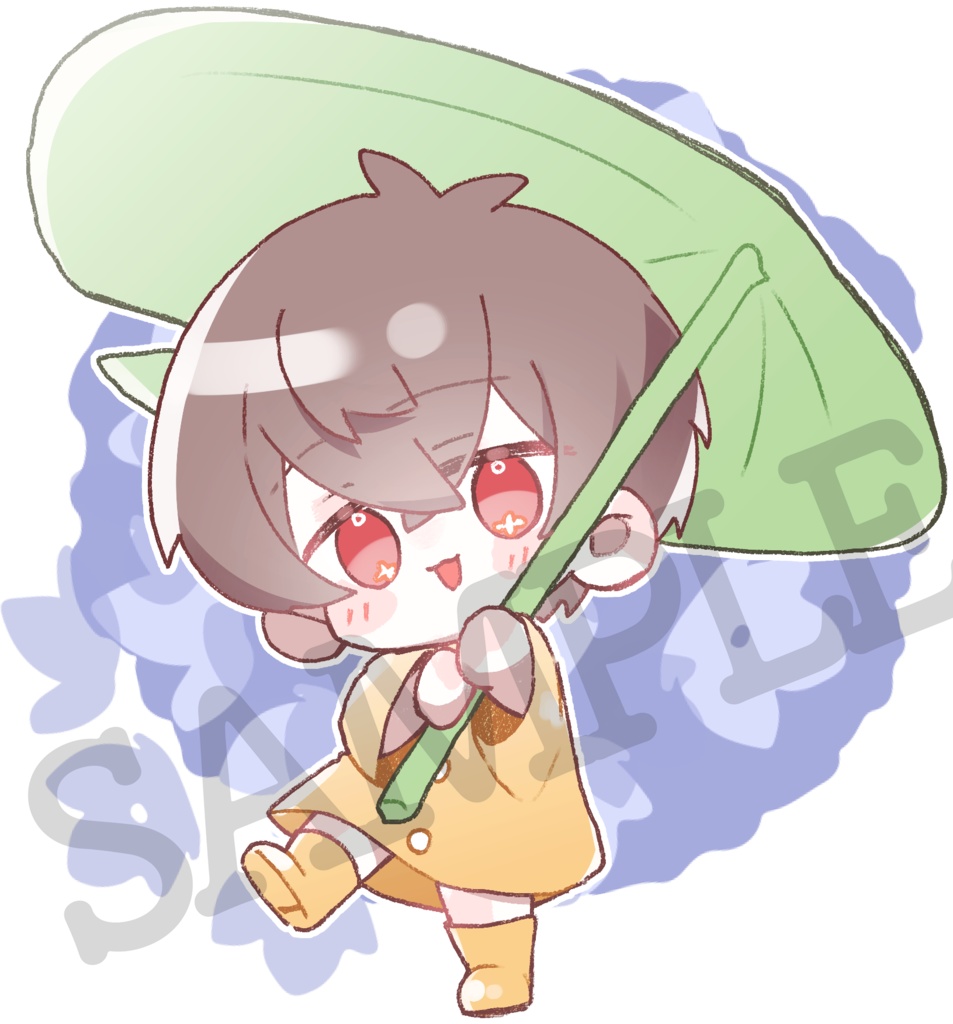 【残7:アクキー(2種セット):梅雨あっくん♡】