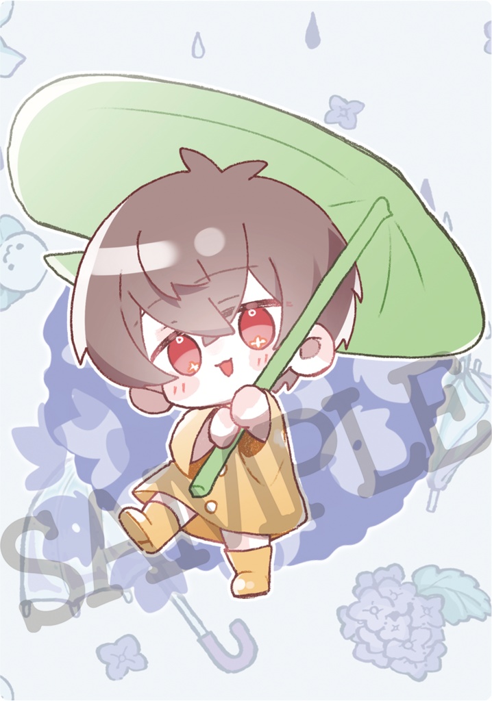 【限定アクリルカード2種:梅雨あっくん♡】