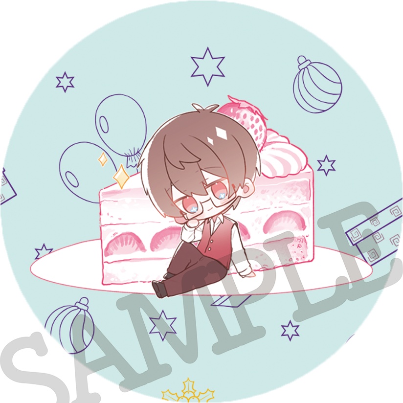 【ランダム缶バッジ(全5種):4周年&お誕生日あっくん♡】