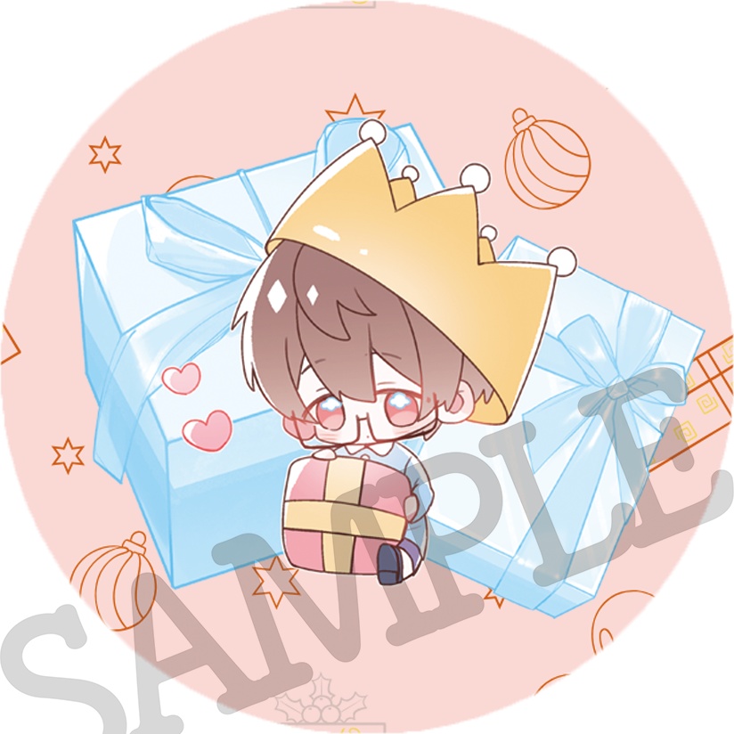 【ランダム缶バッジ(全5種):4周年&お誕生日あっくん♡】