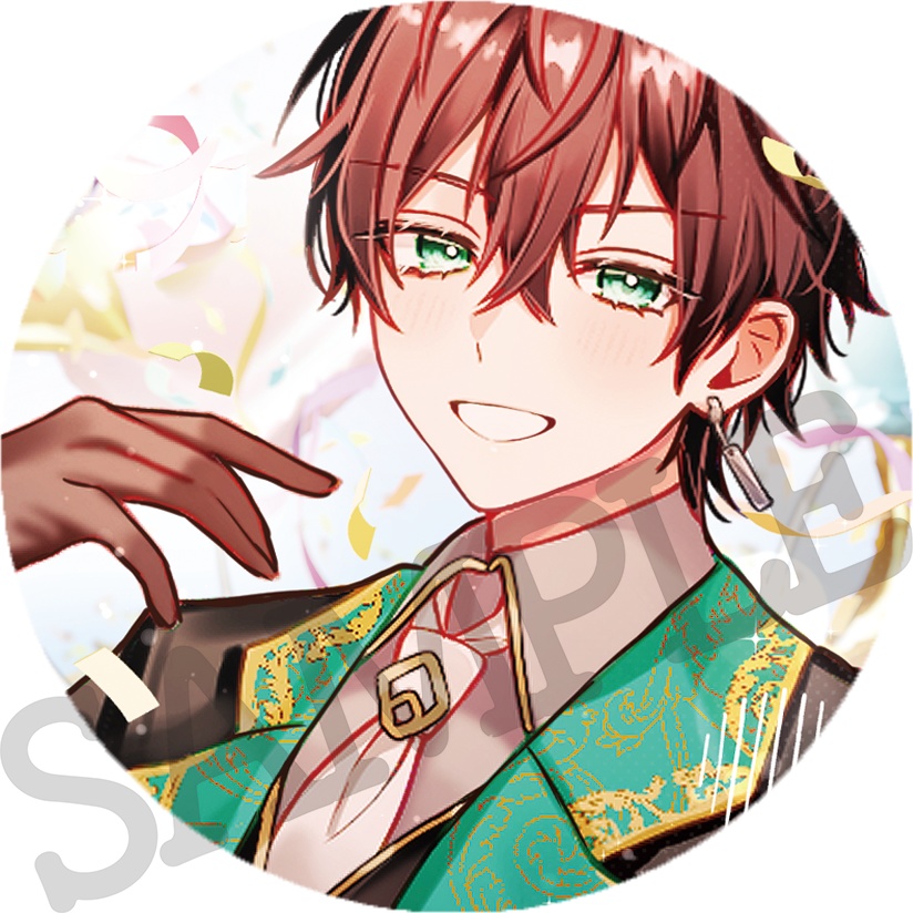 【ランダム缶バッジ(全5種):4周年&お誕生日あっくん♡】