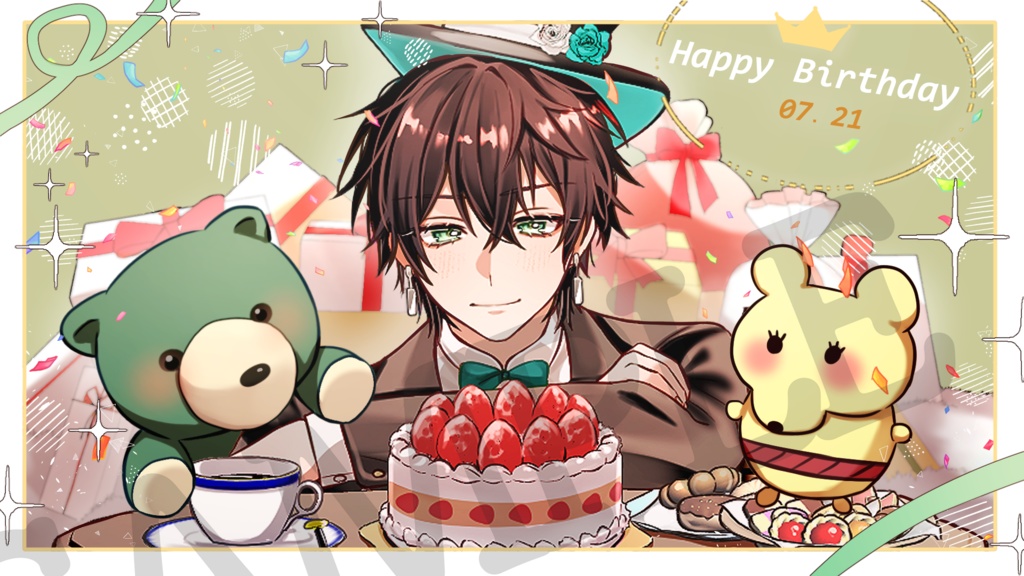 【7種グッズ+限定特典付きコンプリートセット♡:アクキー2種 & アクリルスタンド3種 & アクリルカード2種+限定お写真3枚】