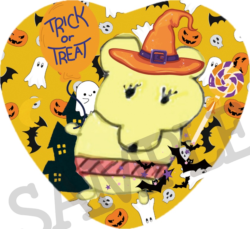 【限定缶バッジ2種:ハロウィンあっくん♡】