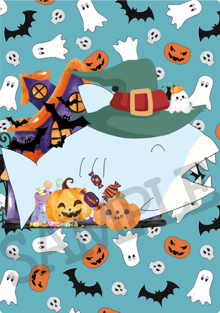 【限定アクリルカード2種:ハロウィンあっくん♡】