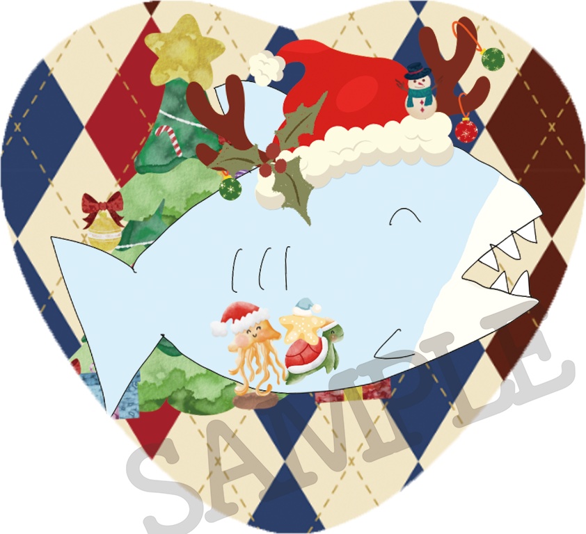 【お1人様3セットまで/クリスマスあっくん3点セット🎄】アクキー&缶バッジ&アクスタセット メリークリスマス🎄✨