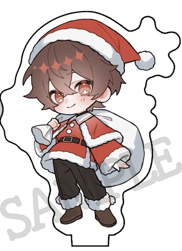 【お1人様3セットまで/クリスマスあっくん3点セット🎄】アクキー&缶バッジ&アクスタセット メリークリスマス🎄✨