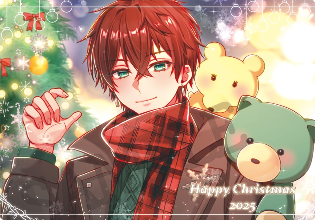 【残7♡お1人様3セットまで/限定クリスマスグッズ♡】等身アクスタ&キャス画カード♡