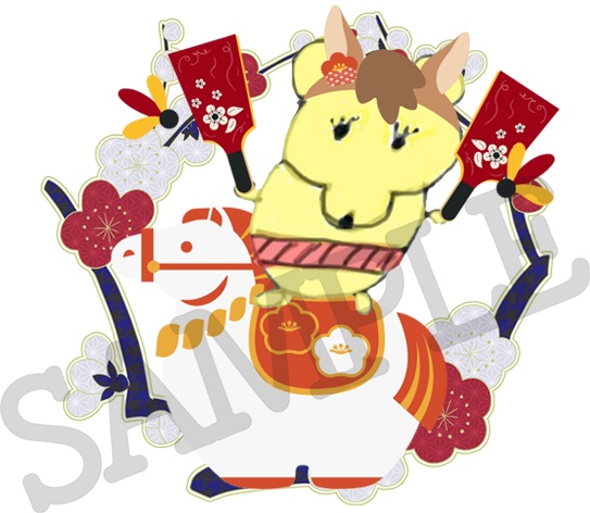 【お1人様3セットまで/限定お正月アクキー2点セット🎍】あっくん&ばぶたんアクキーセット