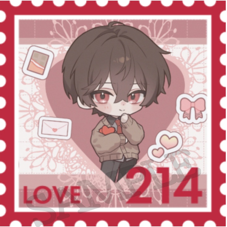 【お1人様3セットまで/バレンタインあっくん3点セット🍫】アクキー&缶バッジ&アクスタセット