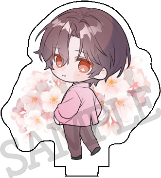 【お1人様3セットまで/桜あっくん3点セット🌸】アクキー&缶バッジ&アクスタセット