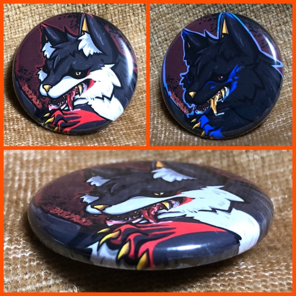 キャラクター缶バッジ32mm