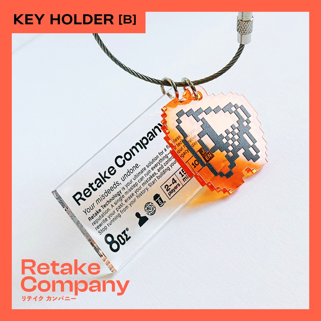 【予約販売┊入荷次第発送】Retake Company&グッズセット(アクキーB/トートCamera)