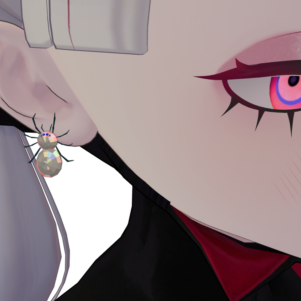 宝石蜘蛛の耳飾り