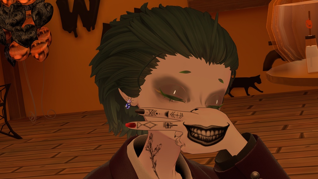 宝石蜘蛛の耳飾り