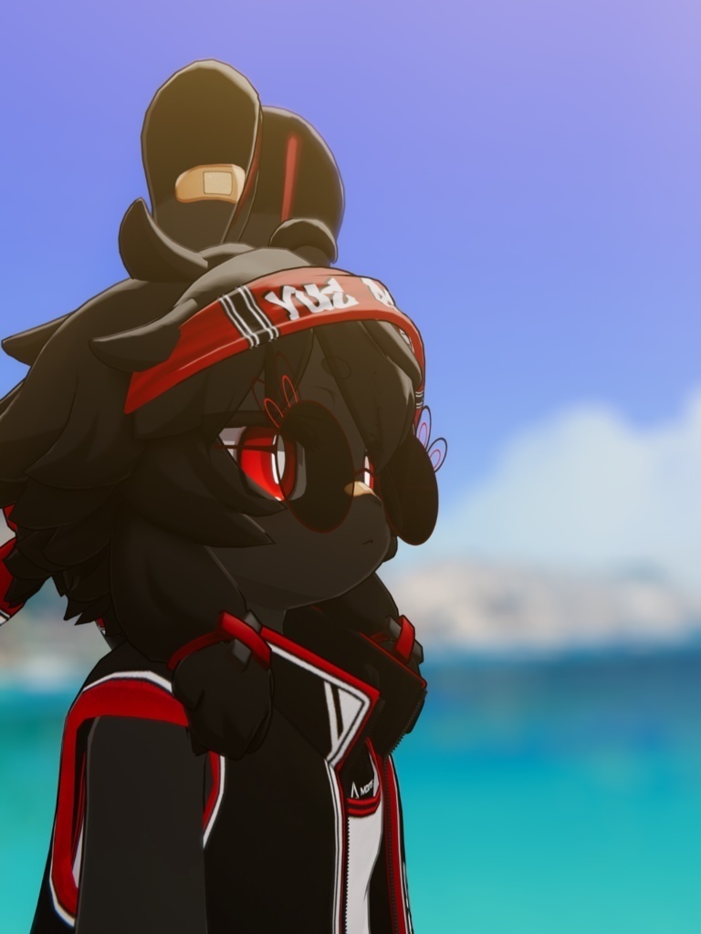 【VRC想定】けものメガネ 【MA設定済】