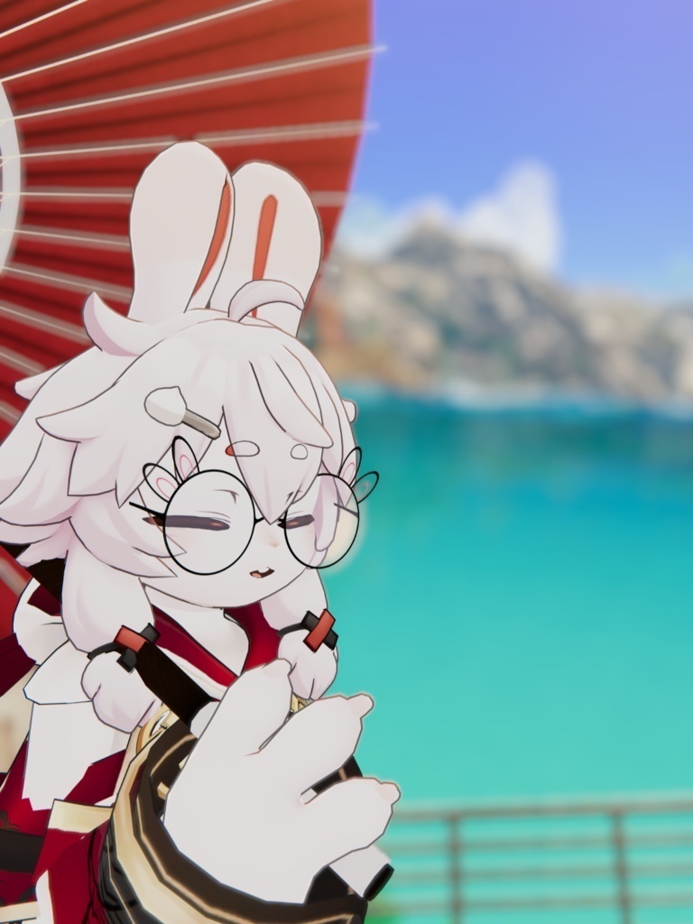 【VRC想定】けものメガネ 【MA設定済】