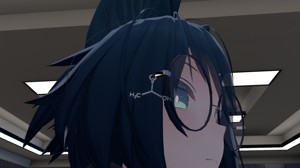 【VRChat】構造式ピアス 3種 【MA設定済】