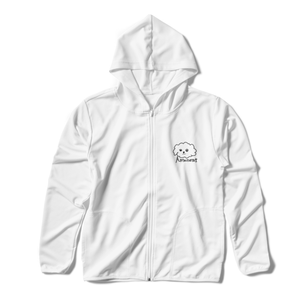 あまねジップパーカー