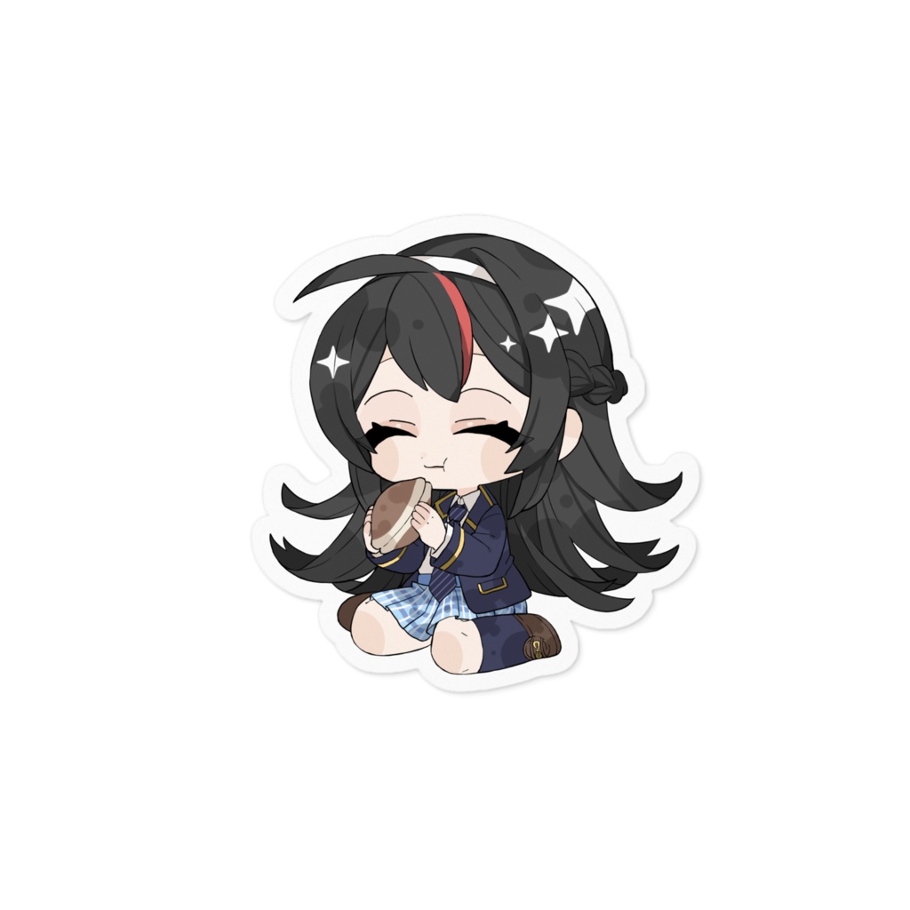 といちゃんステッカー(どらやきもぐもぐ)