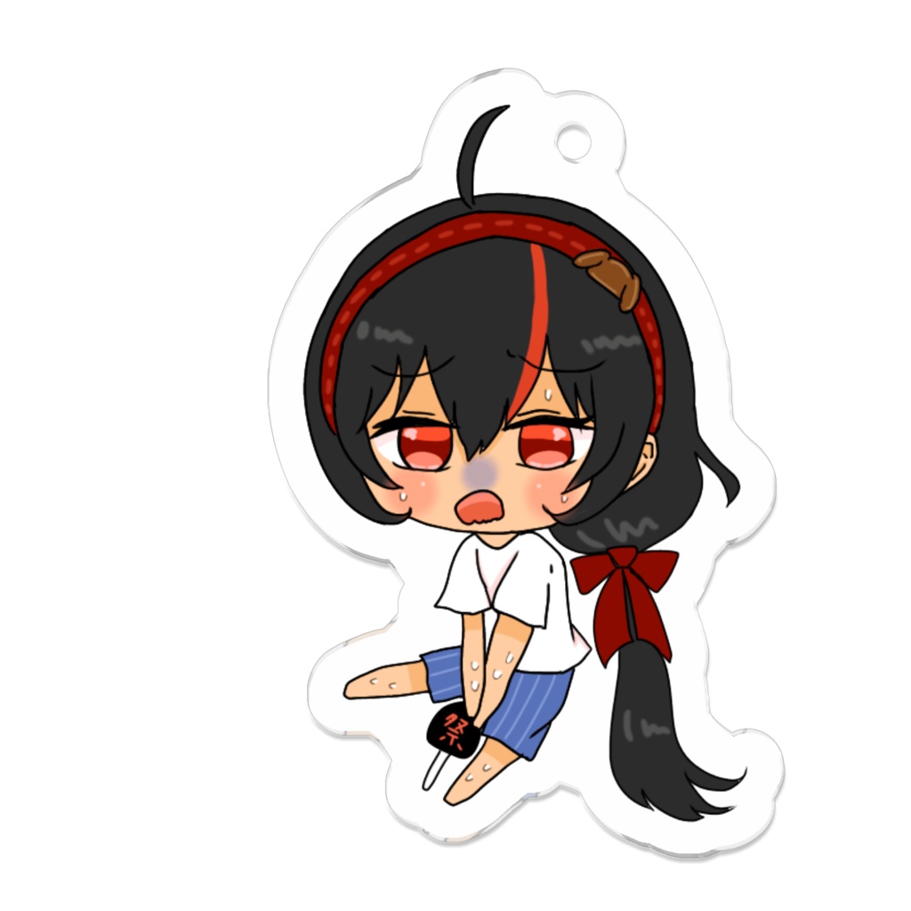 夏はしんどいアクキー