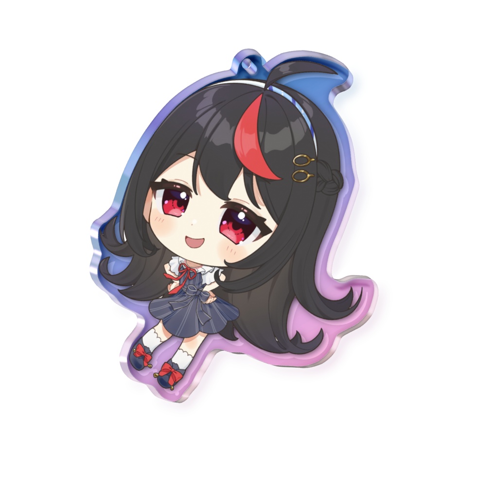 天音といオーロラアクリルキーホルダー(どや顔)