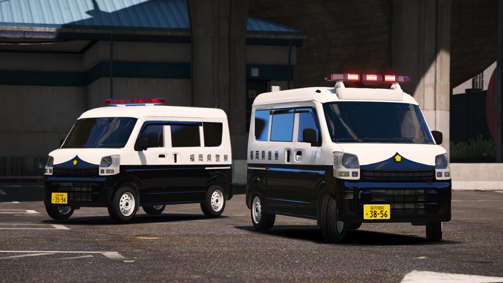[GTA5] クリッパー ハイルーフ 小型警ら車/一般車