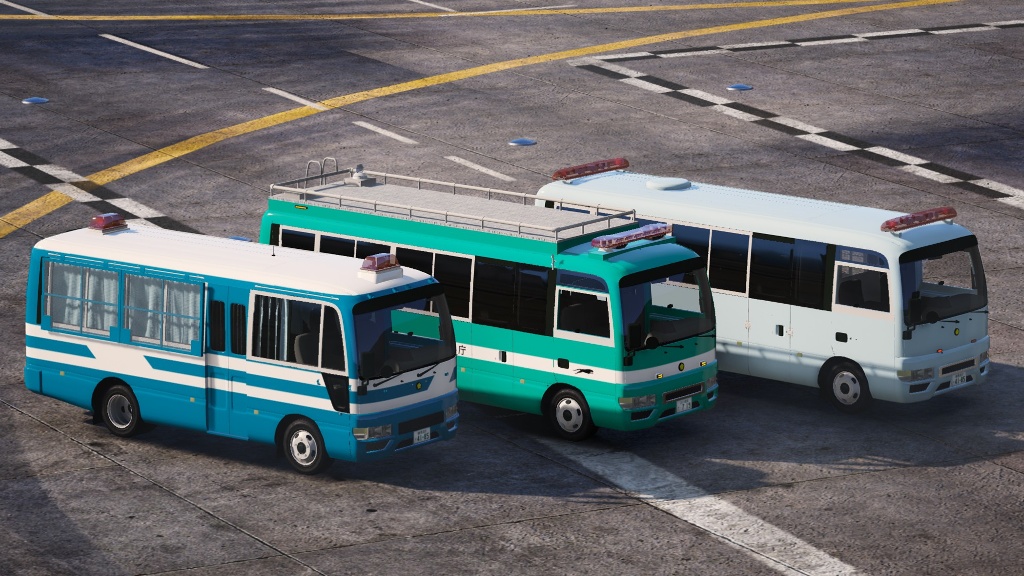 [GTA5] シビリアン 護送車/遊撃車/機動救助車