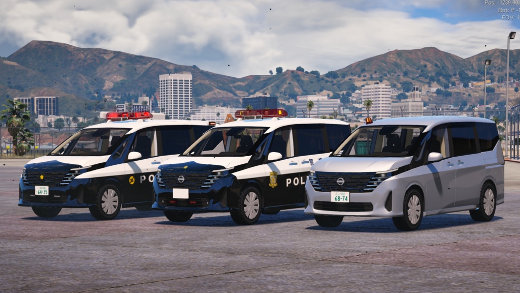 [GTA5] セレナ 警ら車/捜査用車/アクティブ交番
