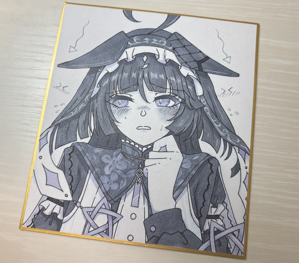 ウマ娘 レッドディザイア ミニ色紙