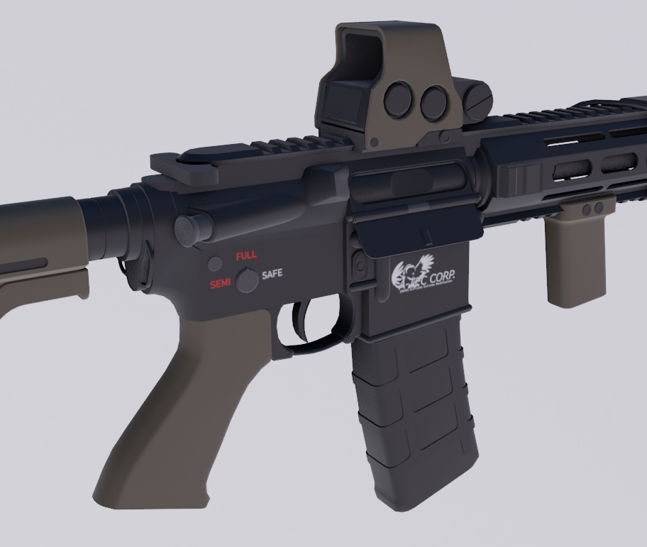 A-TEC HK416D_300BLK. Ver