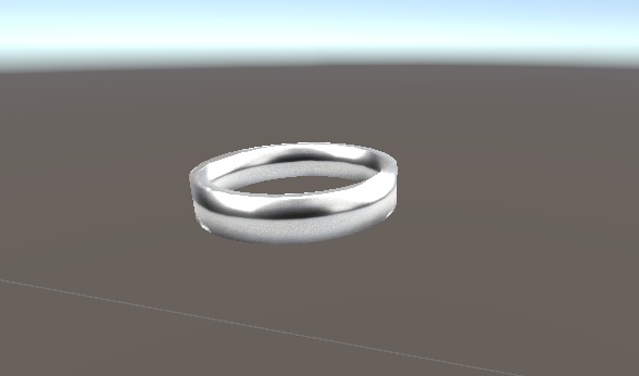 「無料」ふつうの指輪・リング（VRChat想定）
