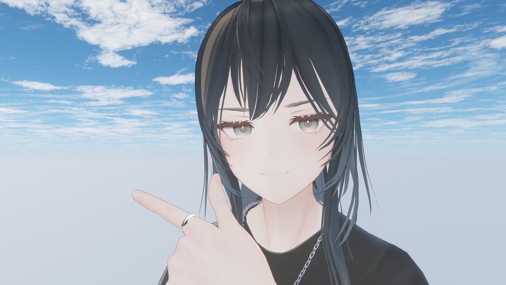 「無料」ふつうの指輪・リング(VRChat想定)