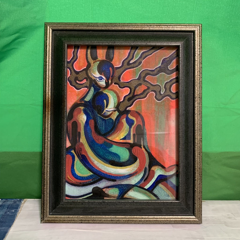 原画「あたたかな泥濘」