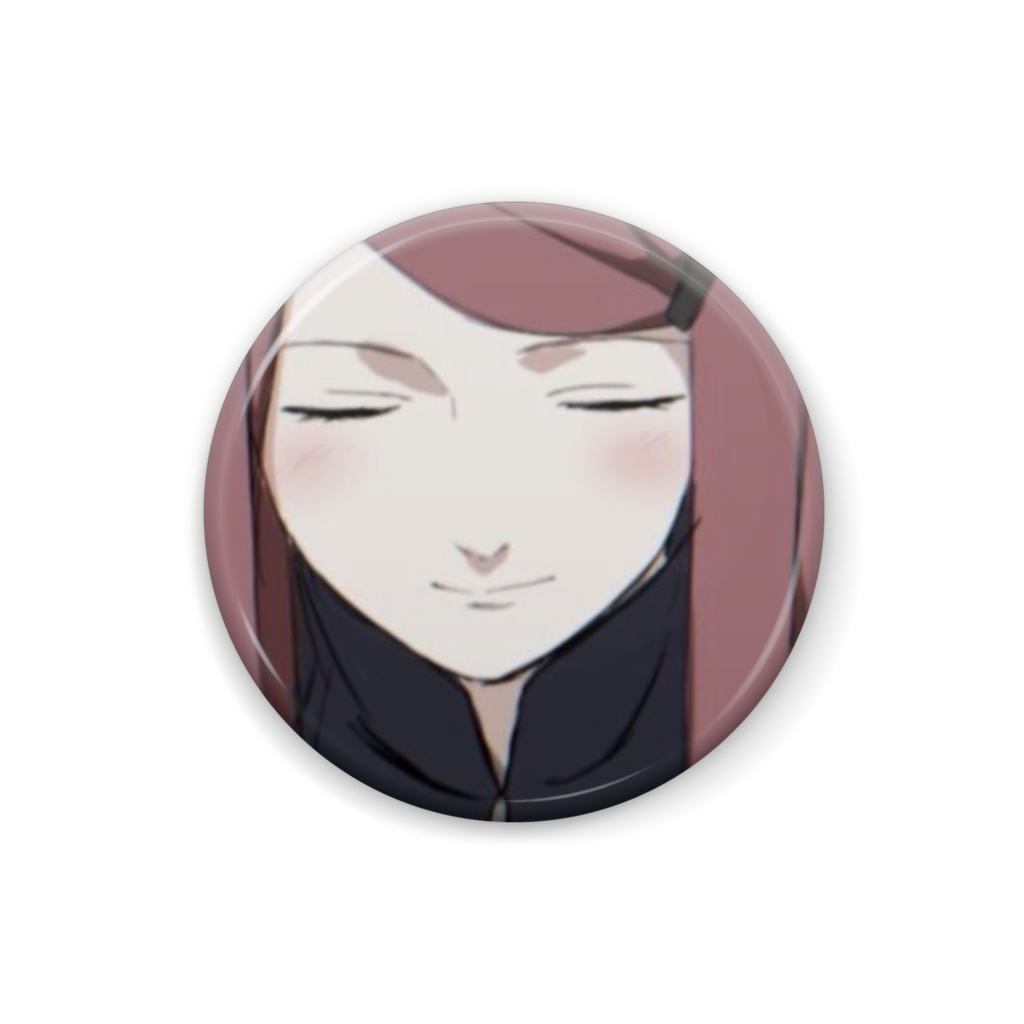 うずまきクシナ 缶バッジ