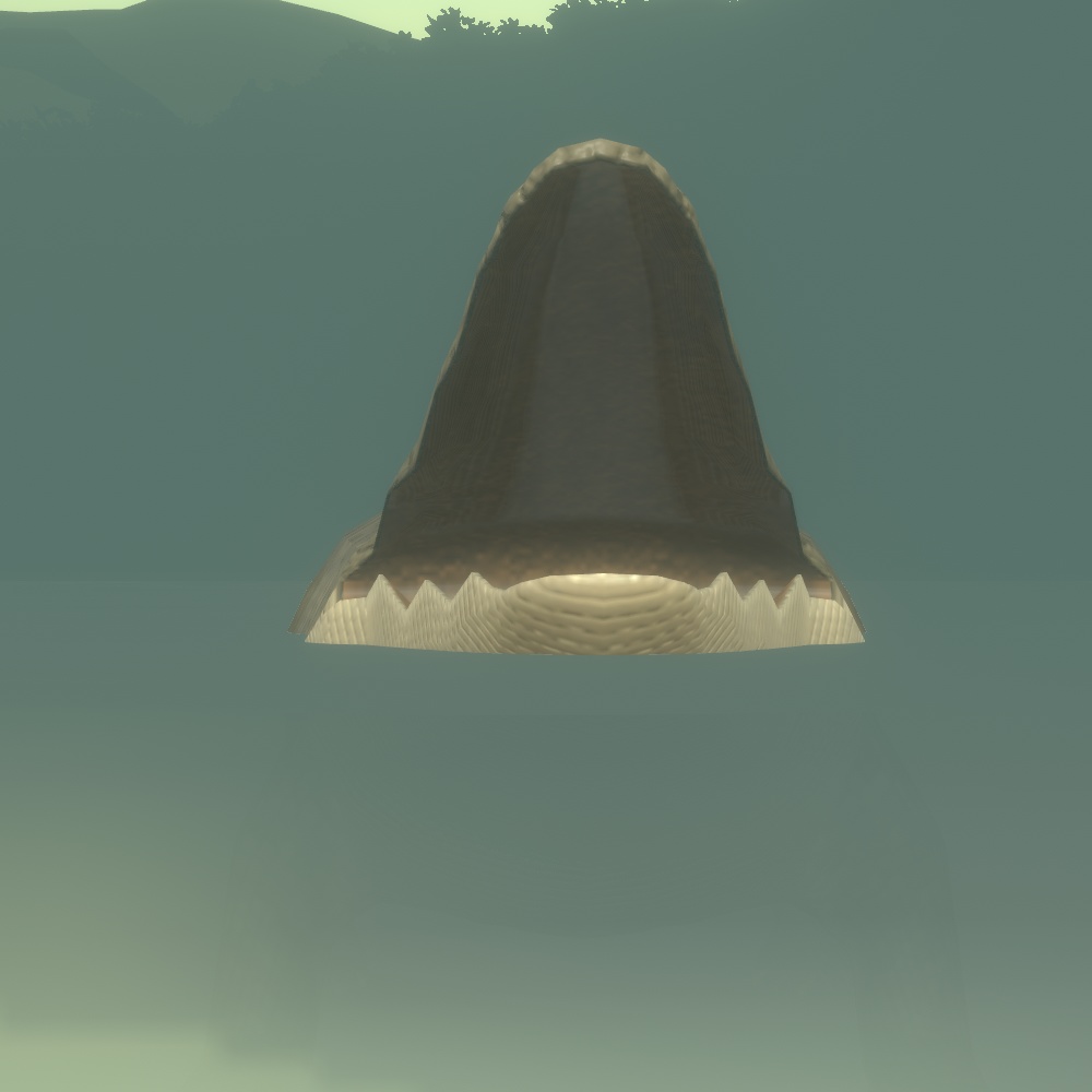 オリジナル3Dモデル「クロディ」(ワニ)