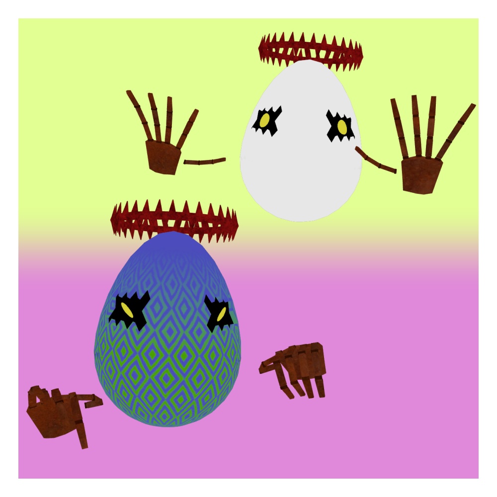 オリジナル3Dモデル「ミエドルベ」(3/15までセール)