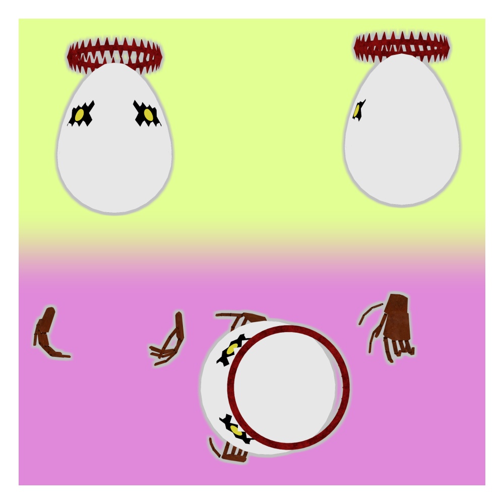 オリジナル3Dモデル「ミエドルベ」(3/15までセール)