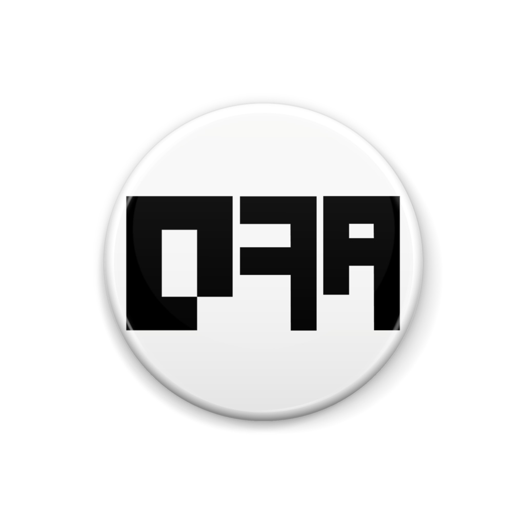 Dヲタ 缶バッジ 25mm ver.