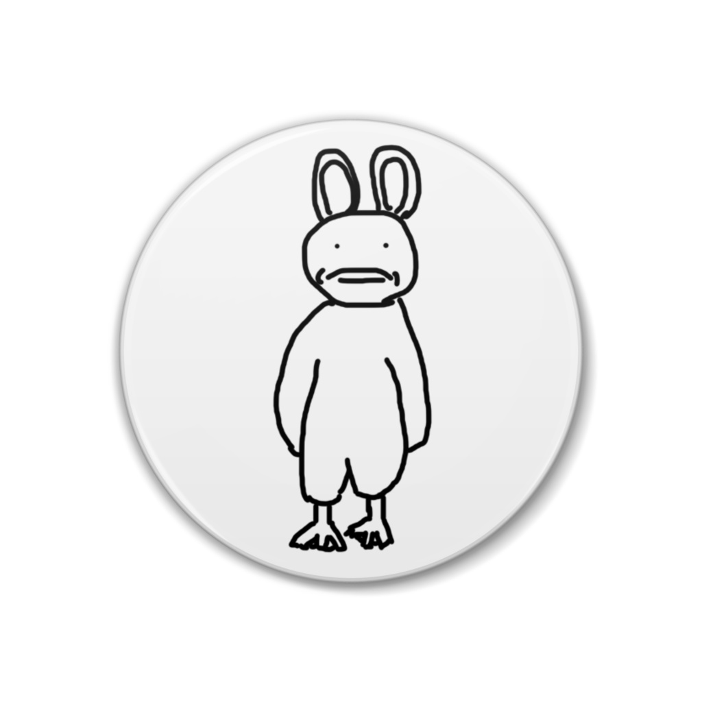 さいこぱす(直立不動) 缶バッジ/38mmver.