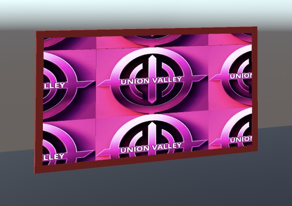 複数ポスタースクリーン: 一枚のスペースで16枚ポスター置けるやつ(仮)