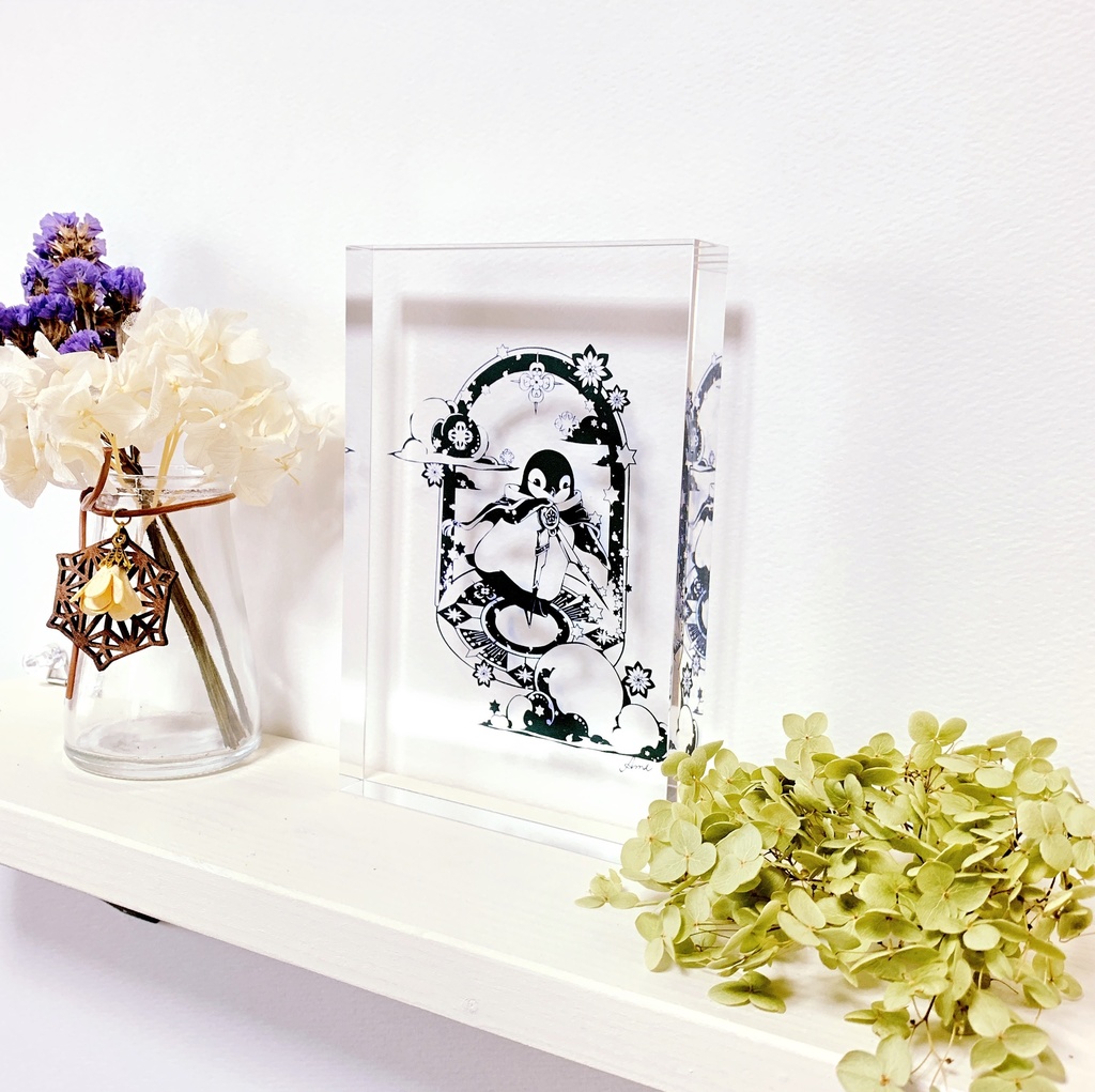 〈巡り渡る君〉アクリルブロック